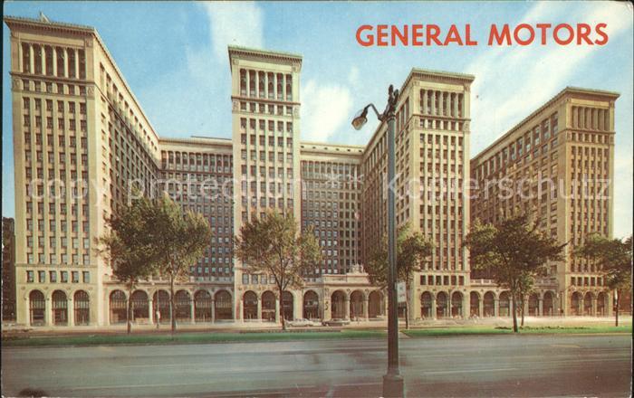 Detroit Michigan The General Motors Building