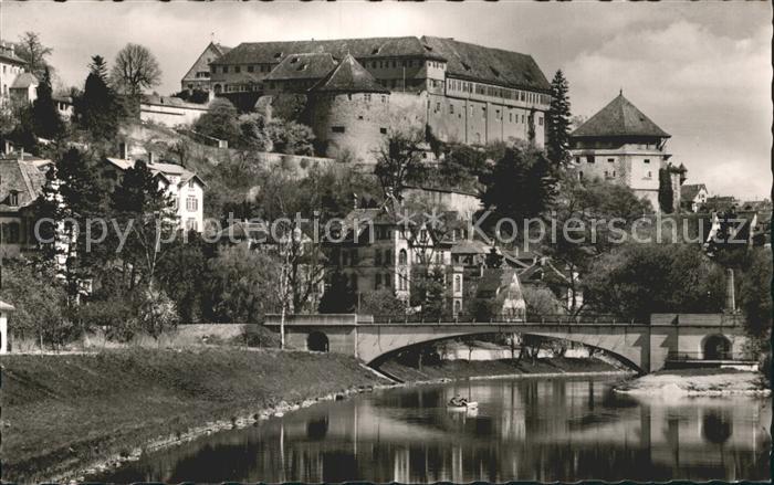 TueBINGEN BW Neckar mit Schloss