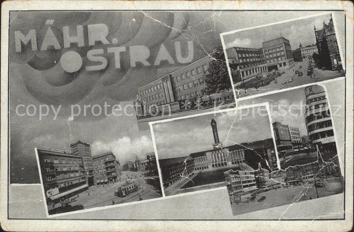 Maehrisch-Ostrau Ostrava Teilansichten