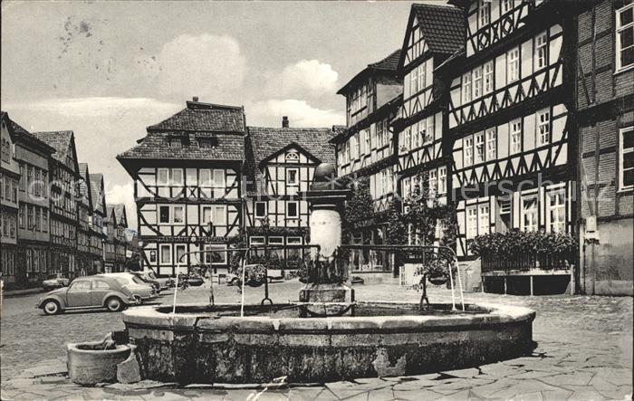 Bad Sooden-Allendorf Marktplatz Brunnen