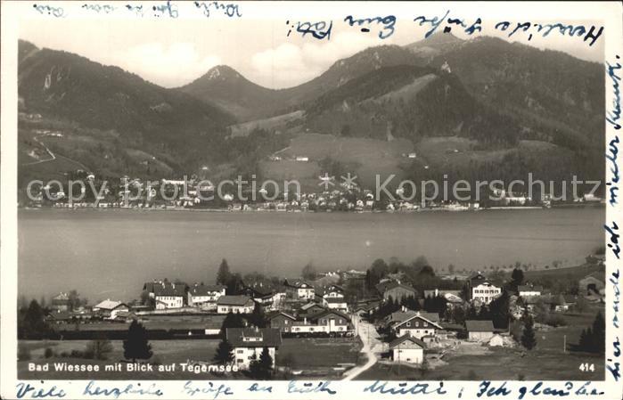 Bad Wiessee mit Tegernsee