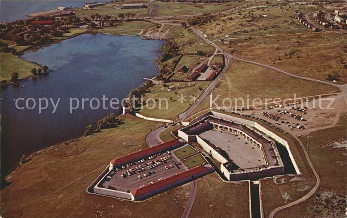 Kingston Ontario Aerial View of Historic Fort Henry