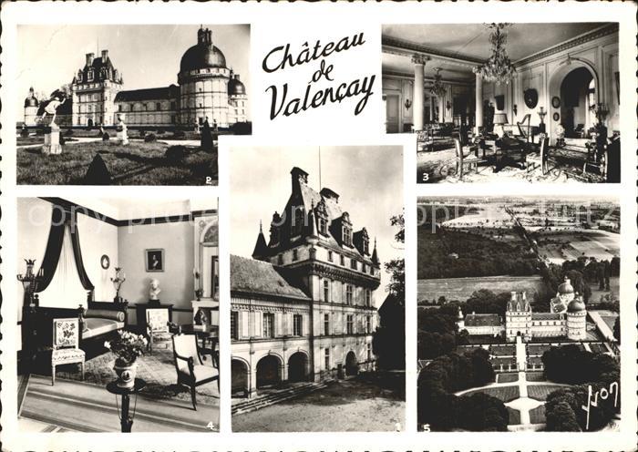 Valencay Chateau Donjon Facade Musee vue aerienne