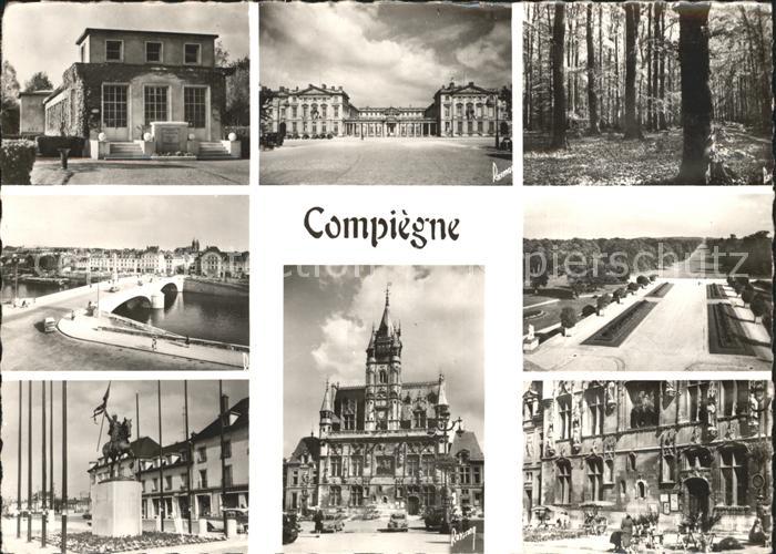 Compiegne Oise Divers aspects de la ville
