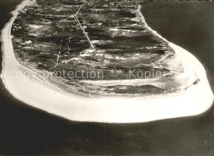 Hoernum Sylt Suedspitze der Insel Fliegeraufnahme