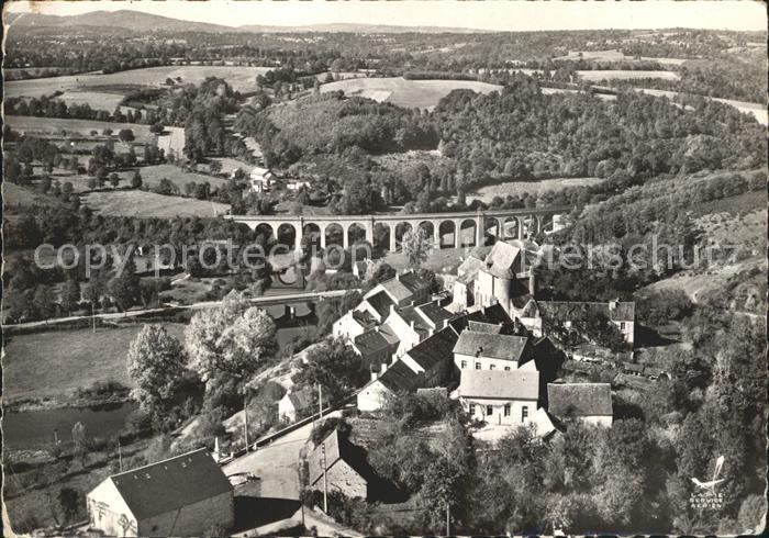 Glenic Le Bourg et le Viaduc vue aerienne