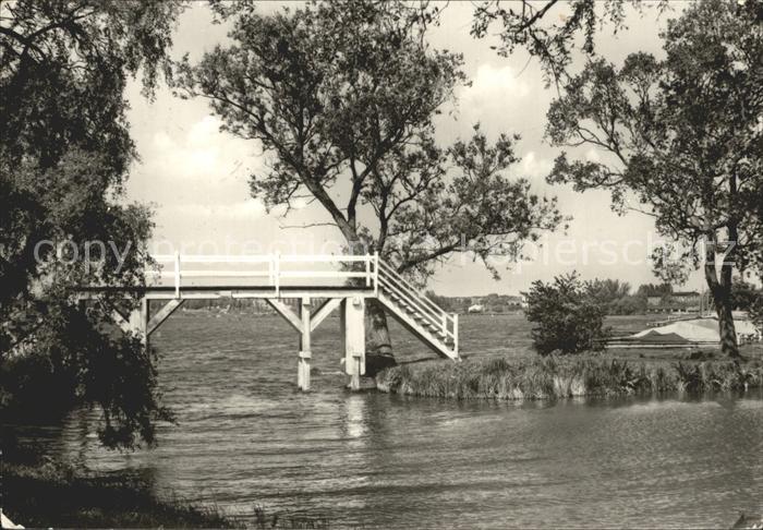 Neustrelitz Weisse Bruecke am Zierker See