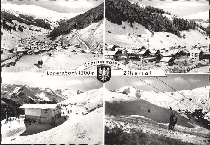 Lanersbach Schiparadies im Zillertal Berghaus Alpenpanorama