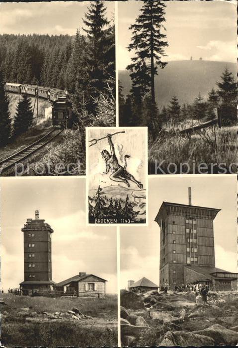 Schierke Harz Brockenbahn Brockenhotel Hexentanz