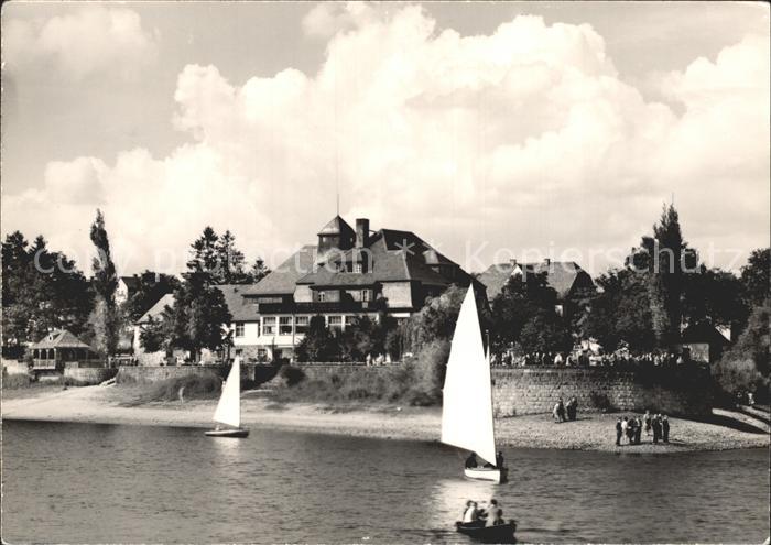 Paulsdorf Dippoldiswalde HO Hotel Haus Seeblick Talsperre Malter Segelboot