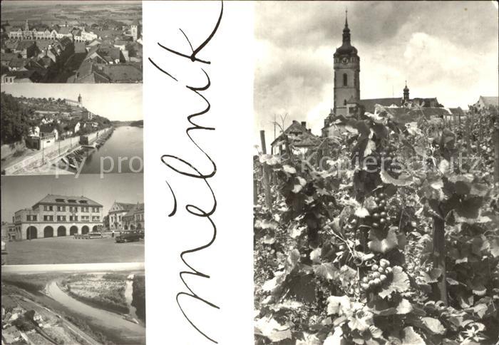 Melnik Tschechien Teilansichten Kirche