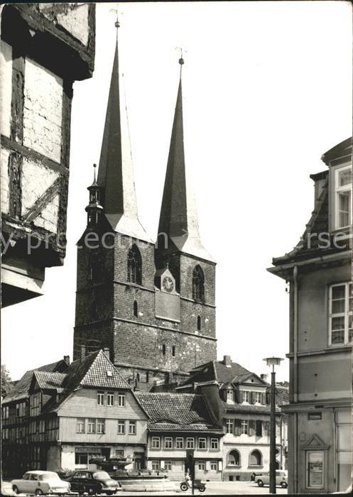 Quedlinburg Harz Innenstadt Kirche