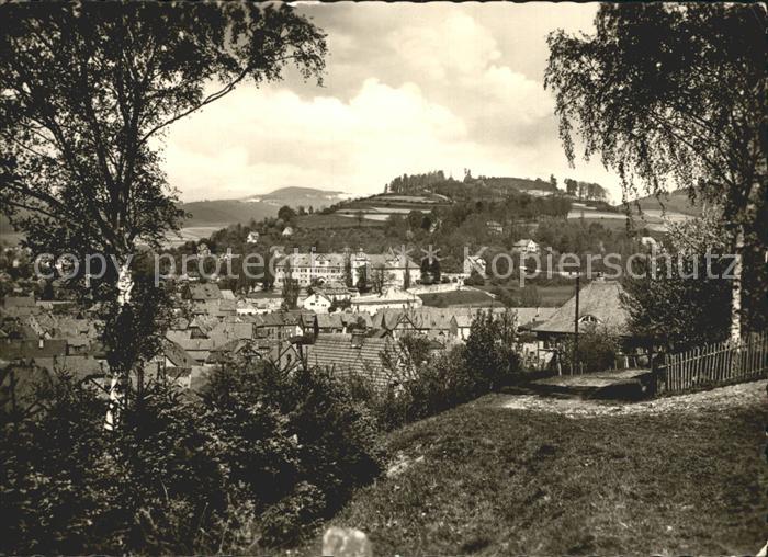 Schmalkalden Thueringen Teilansicht