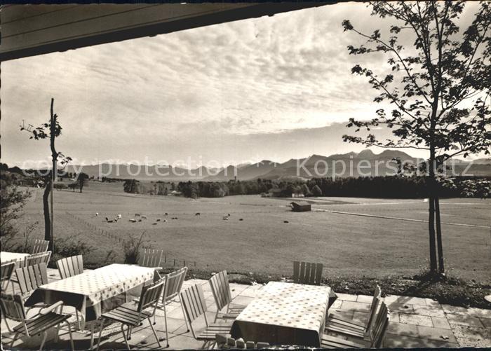 Irschenberg Autobahn Rasthaus und Motel Alpenpanorama
