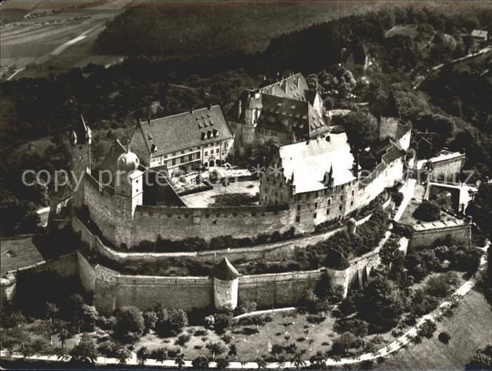 Coburg Bayern Veste Fliegeraufnahme