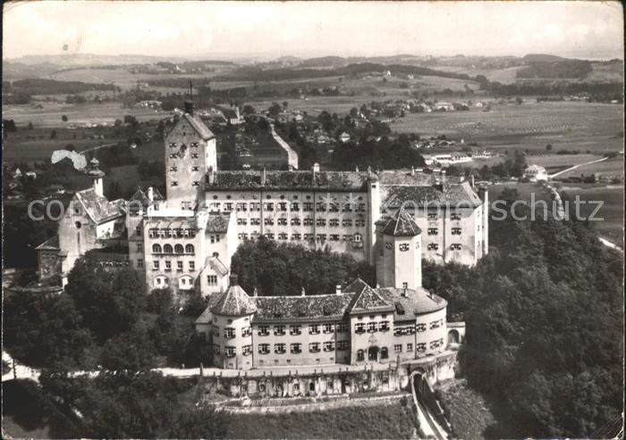 Hohenaschau Chiemgau Schloss Fliegeraufnahme
