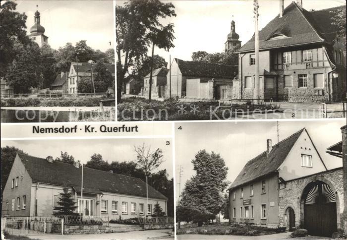 Nemsdorf-Goehrendorf Kirche Kulturhaus Kindergarten Gemeindeschwesternstation