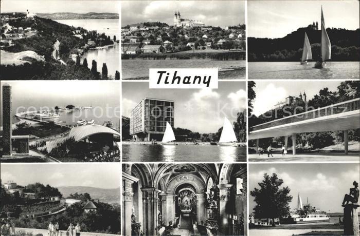 Tihany am Balaton Segeln Kirche Hafen
