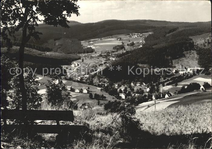 Breitenbrunn Erzgebirge mit Steinheidel