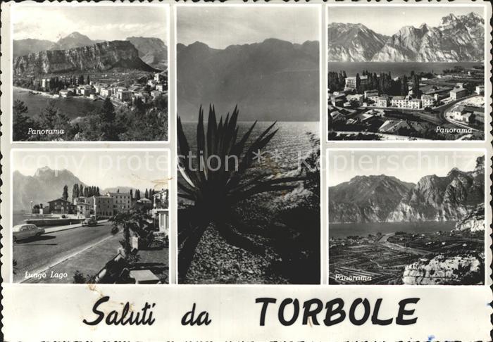 Torbole Lago di Garda Panorama Lungo Lago Gardasee