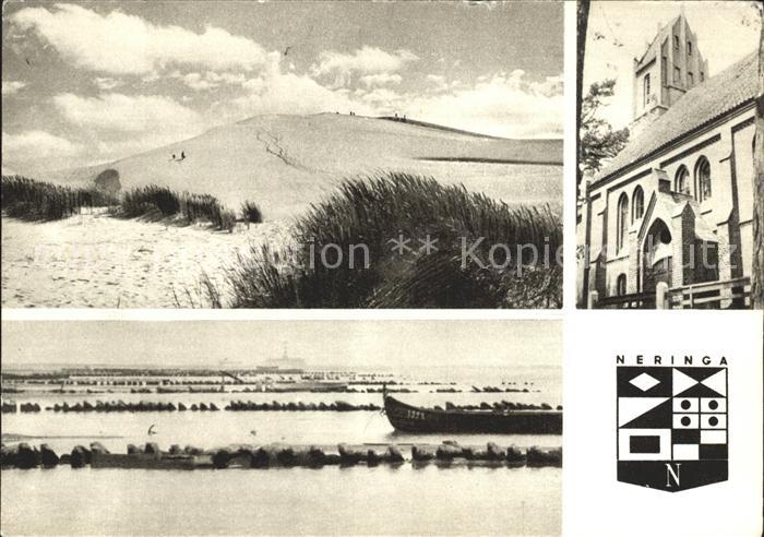 Neringa Duenen Strand Kirche