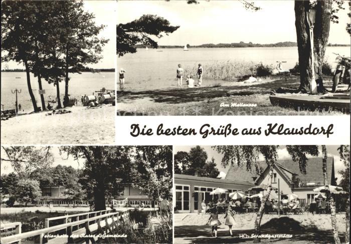 Klausdorf Mellensee Am Mellensee Ferienheim des Rates der Gemeinde HO Strandgast