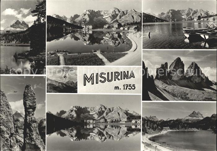Misurinasee Panorama Teilansichten