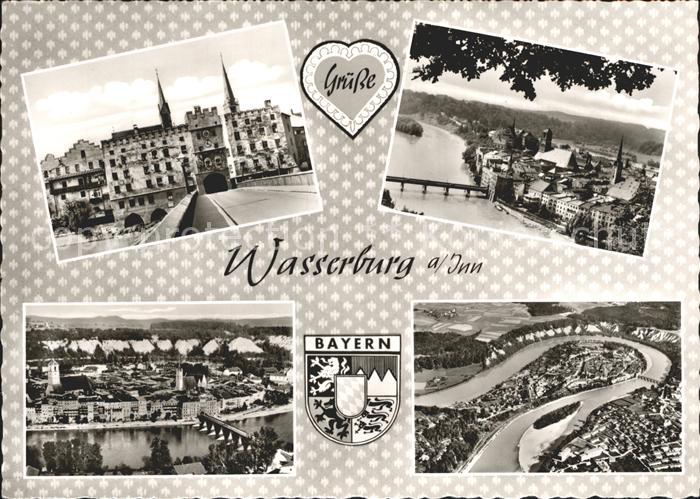 Wasserburg Inn Schloss Innpartie Totalansichten