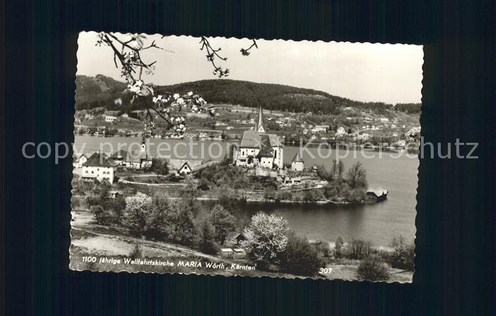Maria Woerth Woerthersee 1100jaehrige Wallfahrtskirche