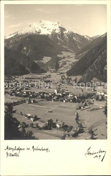 Mayrhofen Zillertal mit Gruenberg