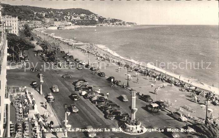 Nice Alpes Maritimes La Promenade La Baie dos Anges Le Mont Boron