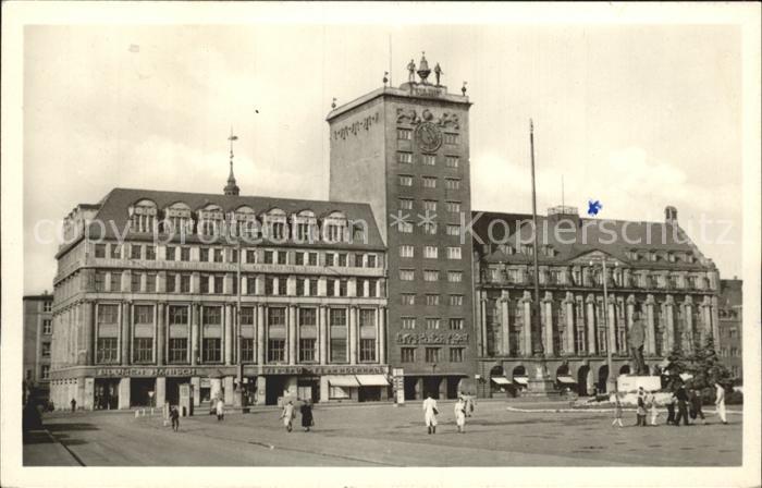 LEIPZIG Sachsen Hochhaus Karl Marx Platz