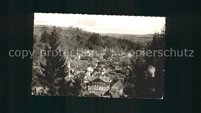 Monschau Montjoie NRW Teilansicht