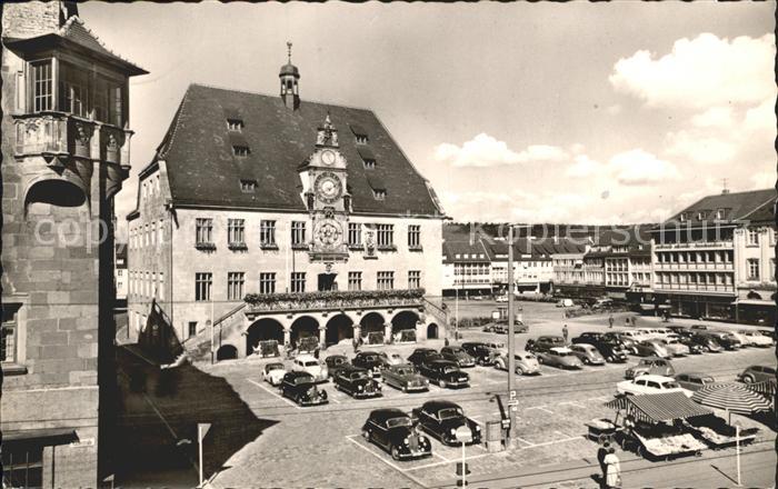 Heilbronn Neckar Marktplatz Rathaus