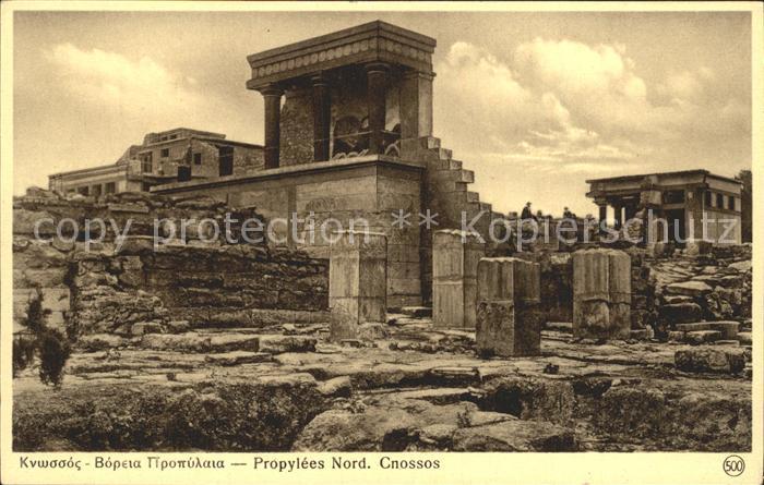 Cnossos Kreta Propylees Nord