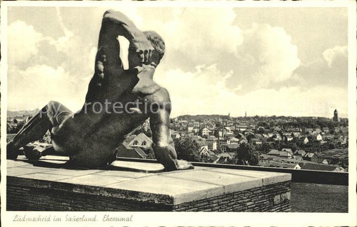 Luedenscheid Panorama Statue