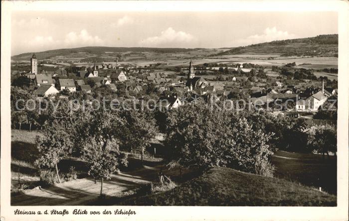Steinau Strasse Blick von der Schiefer