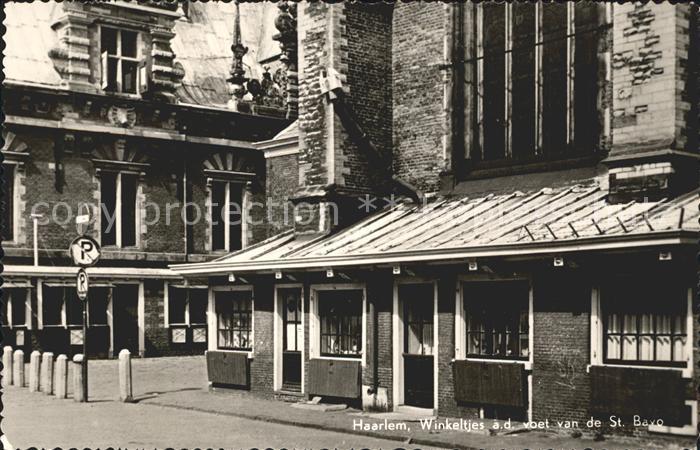 Haarlem Winkeltjes ad voet van de St Baxo