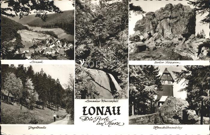 Lonau Total Wasserfall Seiler Klippen Jagdhaus Hauskuehnenburg