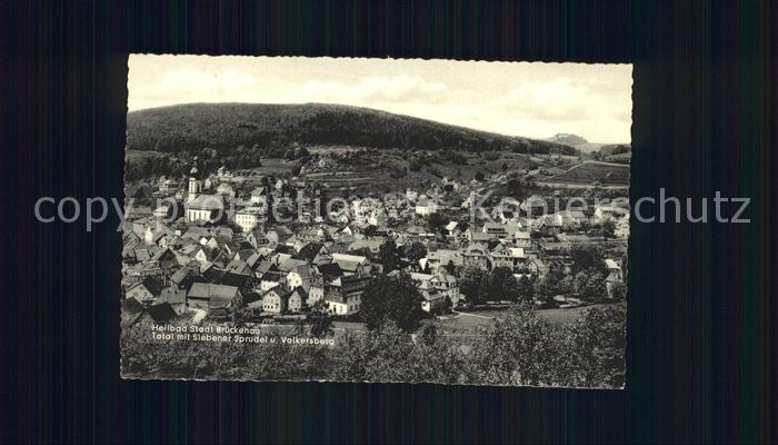 Brueckenau Bad Total mit Siebener Sprudel und Volkersberg