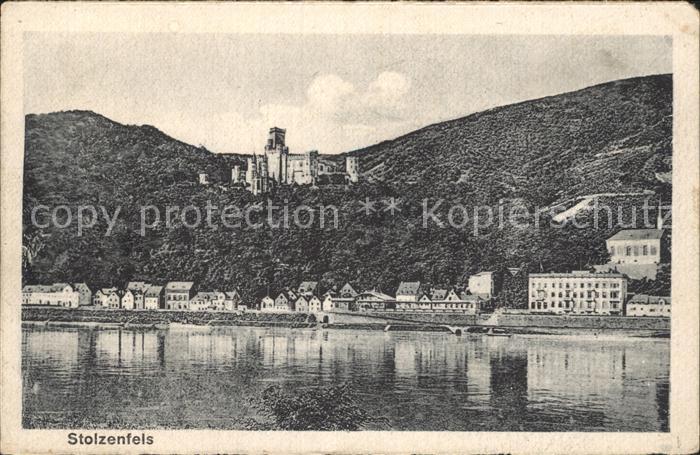 Stolzenfels Rheinpartie Burg