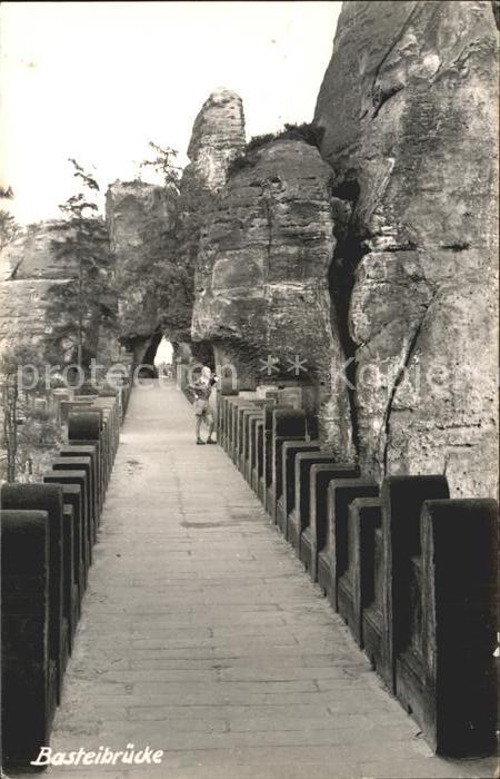 Wehlen Sachsen Basteibruecke