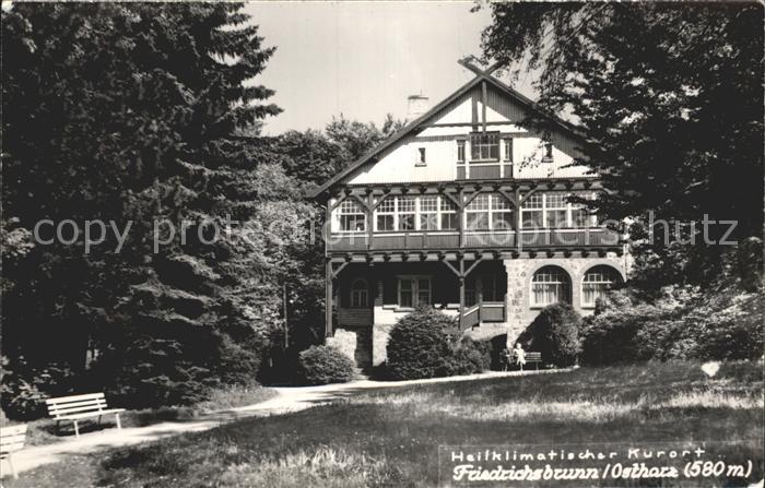 Friedrichsbrunn Harz Kurhaus