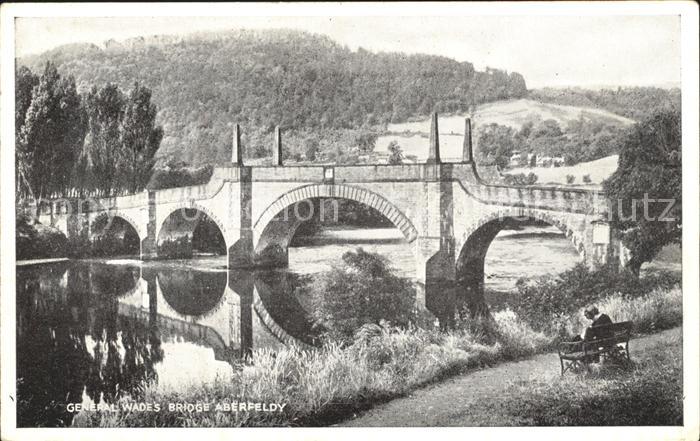 Perthshire Schottland General Wades Bridge Aberfeldy