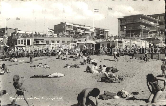 Zandvoort Holland Strandgezicht