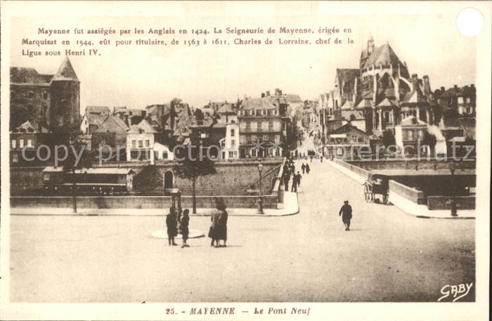 Mayenne Le Pont Neuf