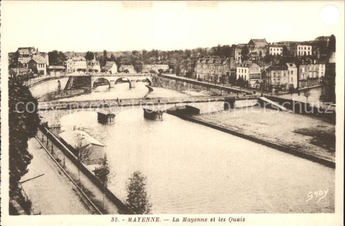 Mayenne et les Quais