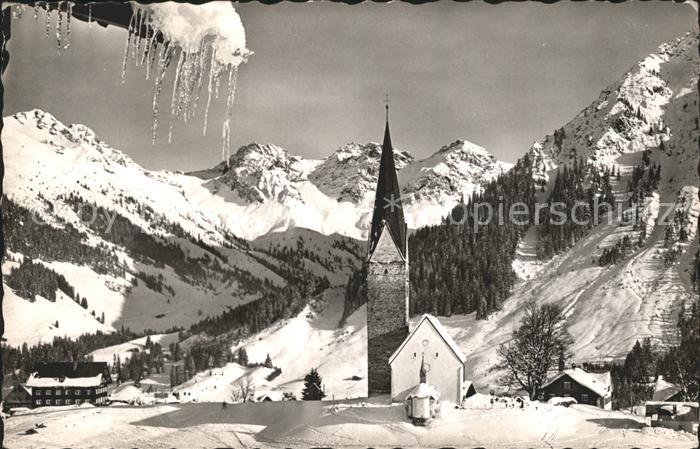 Mittelberg Kleinwalsertal Kirche