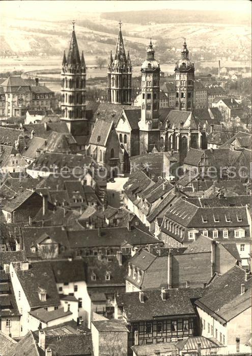 Naumburg Saale Teilansicht Dom