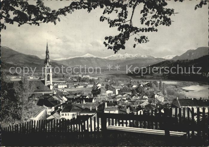 Bad Toelz Blick vom Calvarienberg